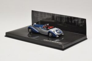 Horch 855 Special Roadster Hõbesinine Ilma Väliskarbita Minichamps 1:43 436014202-O1 Metall - pilt 3/4