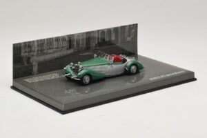 Horch 855 Special Roadster Hõbedane Roheline Minichamps 1:43 436014205 Metall - pilt 2/5