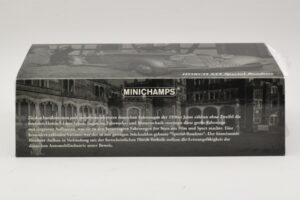 Horch 855 Special Roadster Hõbedane Roheline Minichamps 1:43 436014205 Metall - pilt 4/5