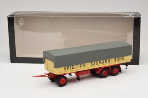 Kassbohrer Platvormhaagis Baumann Bonn Minichamps 1:43 439161097 Metall - pilt 6/6