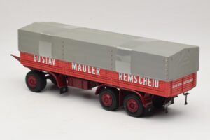 Kassbohrer Platvormhaagis Mauler Remscheid Minichamps 1:43 439161099 Metall - pilt 5/6