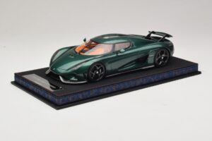 Koenigsegg Regera Roheline Toonitud Süsinik FrontiArt 1:18 AS010-110 Vaik