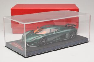 Koenigsegg Regera Roheline Toonitud Süsinik FrontiArt 1:18 AS010-110 Vaik - pilt 7/7