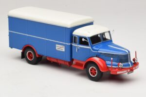 Krupp Titan Kastveok Sinine Punane Minichamps 1:43 439069040 Metall - pilt 4/6