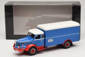 Krupp Titan Kastveok Sinine Punane Minichamps 1:43 439069040 Metall - pilt 6/6