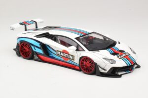 Lamborghini Aventador LB Works Martini Livery AUTOart 1:18 79185 Komposiit - pilt 6/8