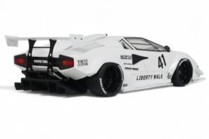 Lamborghini Countach LB-Works Valge GT Spirit 1:18 Z356-WH Vaik - pilt 2/5