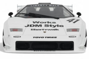 Lamborghini Countach LB-Works Valge GT Spirit 1:18 Z356-WH Vaik - pilt 4/5