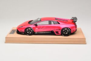 Lamborghini Murcielago Liberty Walk Läikiv Roosa AB Models 1:18 REMC044 Vaik - pilt 3/7