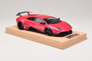 Lamborghini Murcielago Liberty Walk Läikiv Roosa AB Models 1:18 REMC044 Vaik - pilt 4/7
