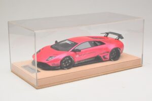 Lamborghini Murcielago Liberty Walk Läikiv Roosa AB Models 1:18 REMC044 Vaik - pilt 6/7