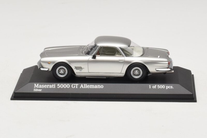 Maserati 5000 GT Allemano Hõbedane Minichamps 1:43 Maserati 5000 GT Allemano Hõbedane Minichamps 1:43 437123324 Metall