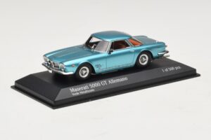 Maserati 5000 GT Allemano Verde Metallizzato Minichamps 1:43 437123320 Metall - pilt 2/4