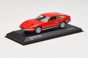 Maserati Indy Punane Minichamps 1:43 437123120 Metall - pilt 2/4