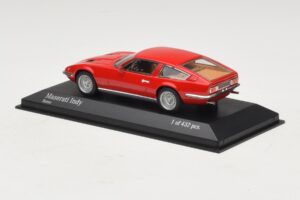Maserati Indy Punane Minichamps 1:43 437123120 Metall - pilt 3/4