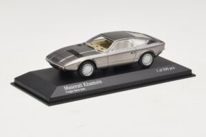 Maserati Khamsin Grey Metallic Minichamps 1:43 437123220 Metall - pilt 2/4