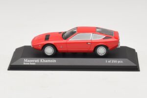 Maserati Khamsin Punane Minichamps 1:43 437123224 Metall