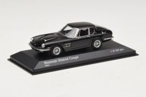 Maserati Mistral Must Minichamps 1:43 437123421 Metall - pilt 2/4