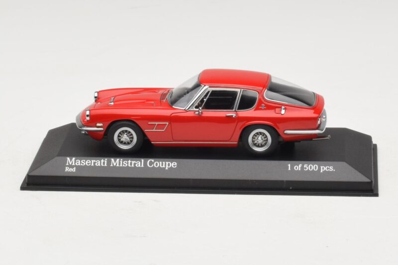 Maserati Mistral Punane Minichamps 1:43 437123424 Metall