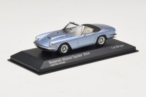 Maserati Mistral Spyder Light Blue Metallic Minichamps 1:43 437123432 Metall - pilt 2/4