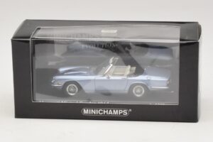 Maserati Mistral Spyder Light Blue Metallic Minichamps 1:43 437123432 Metall - pilt 4/4