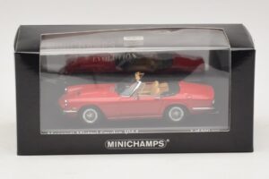 Maserati Mistral Spyder Punane Minichamps 1:43 437123430 Metall - pilt 4/4