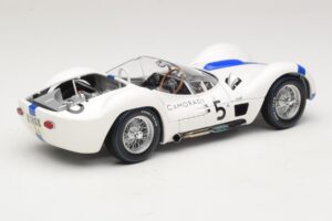 Maserati Tipo 61 #5 S. Moss / D. Gurney Camoradi ADAC 1000km Nurburgring Winner 1960 Minichamps 1:18 100601205 Metall - pilt 3/8