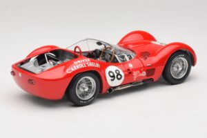 Maserati Tipo 61 #98 C. Shelby Times Mirror Grand Prix for Sportscars 1960 Minichamps 1:18 100601298 Metall - pilt 3/8