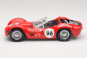 Maserati Tipo 61 #98 C. Shelby Times Mirror Grand Prix for Sportscars 1960 Minichamps 1:18 100601298 Metall - pilt 4/8