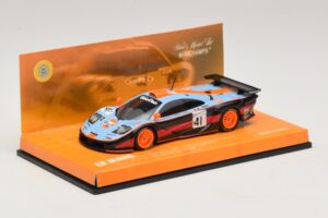 McLaren F1 GTR Gulf Team Davidoff #41 P-H. Raphanel / J-M. Gounon FIA GT Championship 1997 Minichamps 1:43 533174341 Metall - pilt 2/4