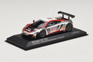 McLaren MP4-12C GT3 #107 Hexis Racing Cazenave / O. Panis 24 Hours of Spa 2013 Minichamps 1:43 437131397 Metall - pilt 2/4