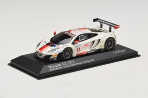 McLaren MP4-12C GT3 #11 Art Grand Prix Leclerc / Parisy 24 Hours of Spa 2013 Minichamps 1:43 437131311 Metall - pilt 2/4
