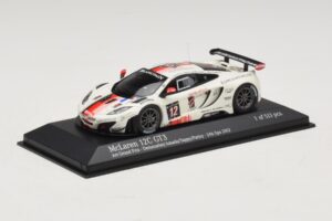 McLaren MP4-12C GT3 #12 Art Grand Prix Demoustier / Amado 24 Hours of Spa 2012 Minichamps 1:43 437121312 Metall - pilt 2/4