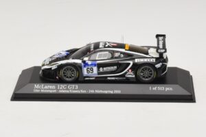 McLaren MP4-12C GT3 #69 Dorr Motorsport Adams / Klasen 24 Hours of Nurburgring 2014 Minichamps 1:43 437131399 Metall