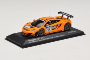 McLaren MP4-12C GT3 #69 Dorr Motorsport Adams / S. Asch 24 Hours of Nurburgring 2014 Minichamps 1:43 437141369 Metall - pilt 2/4