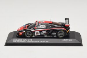McLaren MP4-12C GT3 Art Grand Prix #99 K. Estre / M. Korjus 24 Hours of Spa 2014 Minichamps 1:43 437141399 Metall