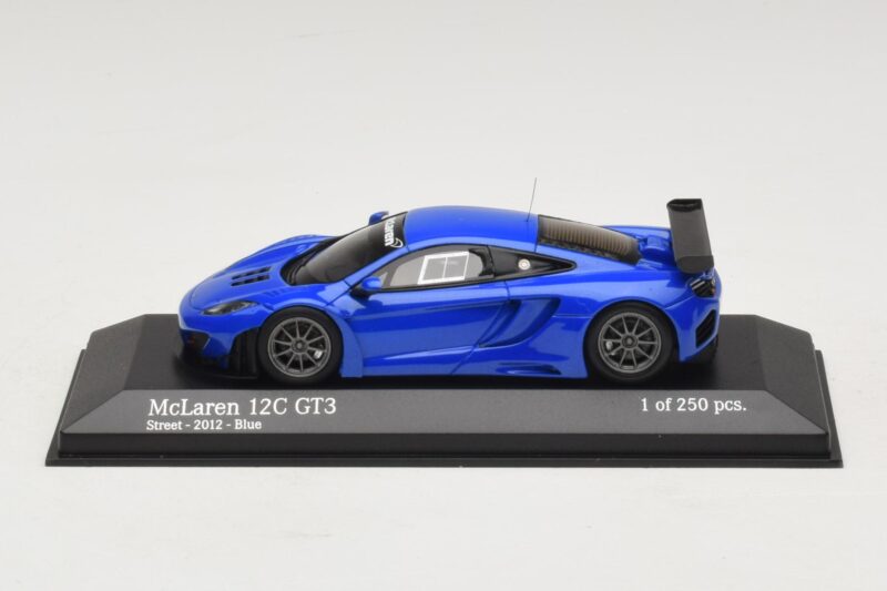 McLaren MP4-12C GT3 Street Sinine Minichamps 1:43 McLaren MP4-12C GT3 Street Sinine Minichamps 1:43 437121397 Metall
