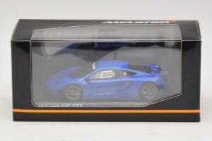 McLaren MP4-12C GT3 Street Sinine Minichamps 1:43 437121397 Metall - pilt 4/4