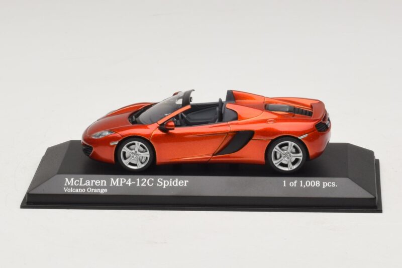 McLaren MP4-12C Spider Oranž Metallik Minichamps 1:43 McLaren MP4-12C Spider Oranž Metallik Minichamps 1:43 530133030 Metall