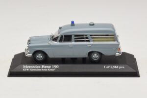 Mercedes 190 W110 Kiirabi DRK Minichamps 1:43 400037270 Metall