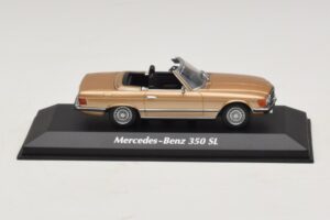 Mercedes 350 SL R107 Kuldne Maxichamps 1:43 940033431 Metall
