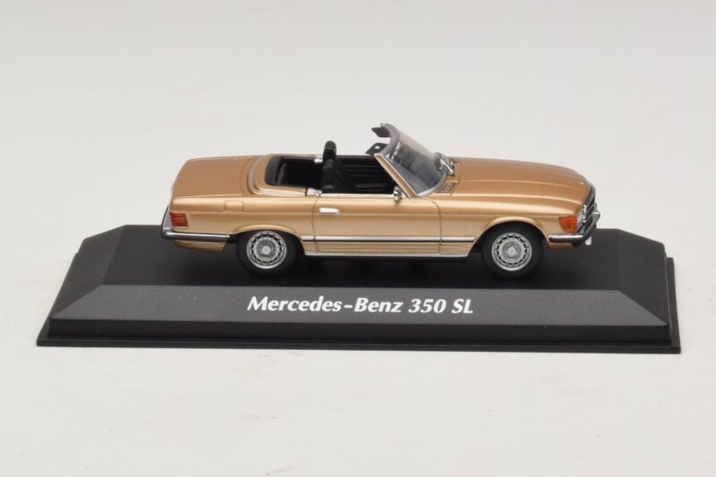 Mercedes 350 SL R107 Kuldne Maxichamps 1:43 940033431 Metall