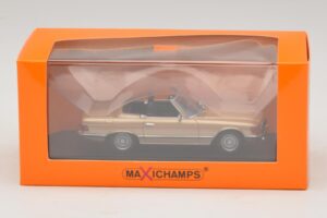 Mercedes 350 SL R107 Kuldne Maxichamps 1:43 940033431 Metall - pilt 4/4