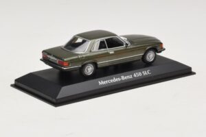 Mercedes 450 SLC C107 Tumeroheline Metallik Maxichamps 1:43 940033420 Metall - pilt 2/4