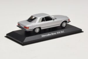Mercedes 450 SLC C107 Hõbe Maxichamps 1:43 940033421 Metall - pilt 2/4