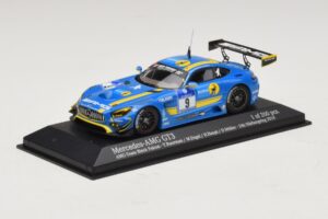 Mercedes AMG GT3 Black Falcon #9 Y. Buurman / M. Engel 24 Hours of Nurburgring 2016 Minichamps 1:43 437163009 Metall - pilt 2/5