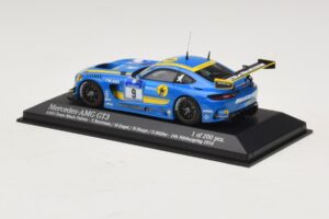 Mercedes AMG GT3 Black Falcon #9 Y. Buurman / M. Engel 24 Hours of Nurburgring 2016 Minichamps 1:43 437163009 Metall - pilt 3/5