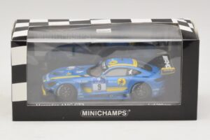 Mercedes AMG GT3 Black Falcon #9 Y. Buurman / M. Engel 24 Hours of Nurburgring 2016 Minichamps 1:43 437163009 Metall - pilt 5/5