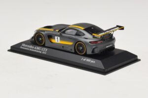Mercedes AMG GT3 Presentation Hockenheimring 2015 Minichamps 1:43 437163001 Metall - pilt 3/4