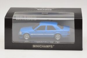 Mercedes Brabus 6.5 500E W124 Sinine Minichamps 1:43 437032502 Metall - pilt 5/5